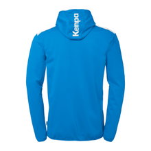 Kempa Kapuzenjacke Emotion 27 Full-Zip (angenehmes Tragegefül) kempablau/weiss Herren