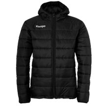 Kurtka z kapturem Kempa Puffer (100% poliester) czarna męska