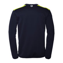 Kempa Sport-Langarmshirt Emotion 27 Training Top (100% Polyester) marineblau/gelb Herren