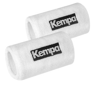 Kempa Schweissband Jumbo (Frottee-Material) weiss - 2 Stück