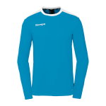 Kempa Sport-Langarmshirt Emotion 27 (100% Polyester) kempablau/weiss Herren
