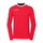 Kempa Sport-Langarmshirt Emotion 27 (100% Polyester) rot/weiss Herren
