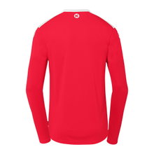 Kempa Sport Long Sleeve Shirt Emotion 27 (100% Polyester) Red/White Men