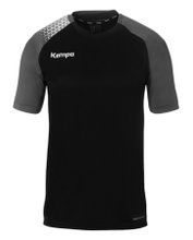 Kempa Sport T-shirt Ambition 28 (100% Polyester) black/grey men's