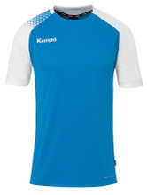 Kempa Sport T-shirt Ambition 28 (100% Polyester) blue/white men's