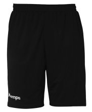 Kempa Performance Sports Shorts (elastic waistband with drawstring) short black men