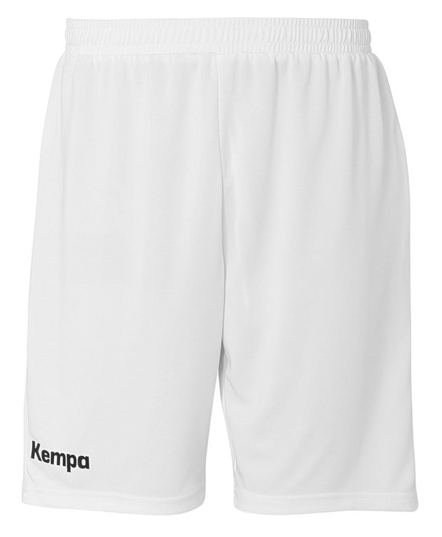 Kempa Sporthose Performance Short (elastischer Bund mit Kordelzug) kurz weiss Herren