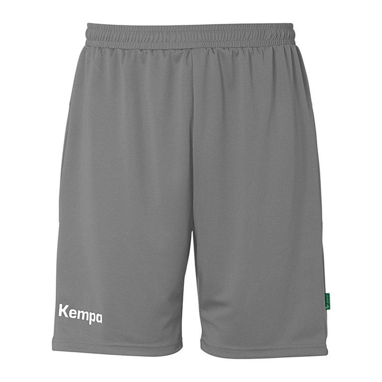 Kempa Sporthose Performance Short (100% Polyester) kurz grau Herren
