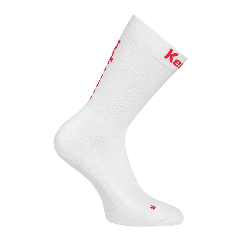 Kempa Sportsocke Team Classic Crew 2026 weiss/rot - 1 Paar