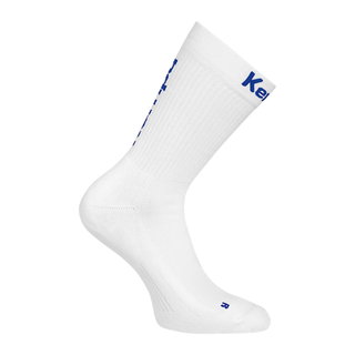 Kempa Sportsocke Team Classic Crew 2026 weiss/royalblau - 1 Paar