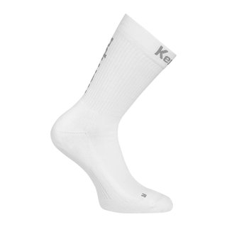 Kempa Sportsocke Team Classic Crew 2026 weiss/grau - 1 Paar