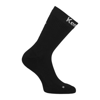 Kempa Sportsocke Team Classic Crew 2026 schwarz/weiss - 1 Paar