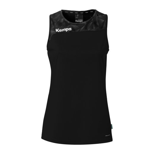 Kempa Sport-Tank Top Athletics 29 (100% Polyester) schwarz Damen