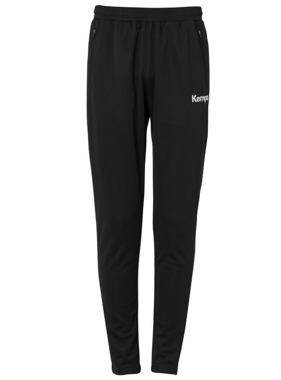 Kempa Trainingshose Performance Tec Pant (100% Polyester) lang schwarz Herren