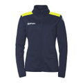 Kempa Trainingsjacke Emotion 27 (Full-Zip, 100% Polyester) marineblau/gelb Damen