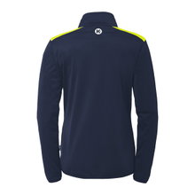 Kempa Trainingsjacke Emotion 27 (Full-Zip, 100% Polyester) marineblau/gelb Damen