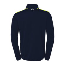Kempa Trainingsjacke Emotion 27 (Full-Zip, 100% Polyester) marineblau/gelb Herren