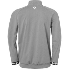 Kempa Training Jacket Wave 26 (100% Polyester, elastic) grey Kids
