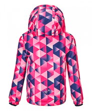 Killtec Winter Jacket Viewy (windproof, waterproof, snow guard) pink/blue toddlers