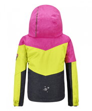 Killtec Winterjacke Viewy (winddicht, wasserdicht, Schneefang) neonpink/gelb Kleinkinder