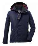 Killtec Winter Jacket Kow 28 (wind and waterproof, breathable, PFC-free) navy blue Kids