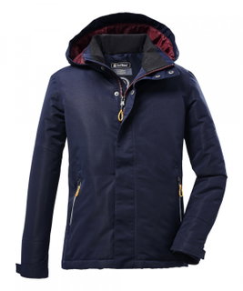 Killtec Winterjacke Kow 28 (wind- und wasserdicht, atrmungsaktiv, PFC-frei) marineblau Kinder