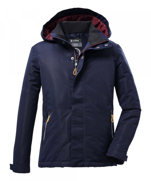 Killtec Winterjacke Kow 28 (wind- und wasserdicht, atrmungsaktiv, PFC-frei) marineblau Kinder