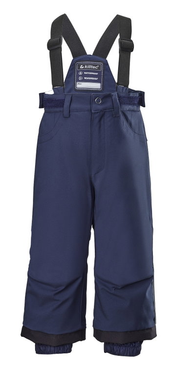 Killtec Winter-Skihose KSW 91 (wasserdicht, atmungsaktiv, PFC-frei, Schneefang, Kantenschutz) navyblau Kleinkinder