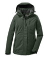 Killtec Winterjacke KOW 140 mit Kapuze (wasser- und winddicht) grüngrau Damen