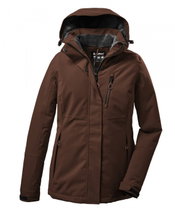 Killtec Winterjacke KOW 140 mit Kapuze (wasser- und winddicht) cappucinobraun Damen