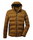 Killtec Steppjacke Kow 151 mit Kapuze - wasser- und windabweisend - currygelb Herren