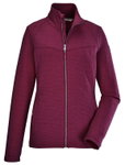 Killtec Powerstretchjacke mit Stehkragen (als Überzieher oder Midlayer geeignet) dunkelrose Damen