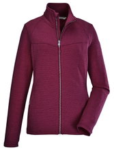 Killtec Powerstretchjacke mit Stehkragen (als Überzieher oder Midlayer geeignet) dunkelrose Damen