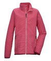 Killtec Fleecejacke KOS 161 (mit Stehkragen) dunkelpink Mädchen/Girls