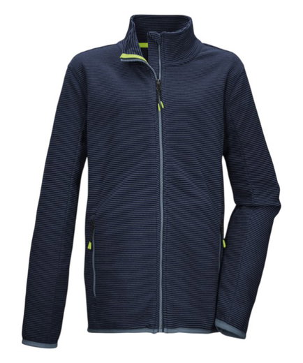 Killtec Fleecejacke KOS 162 (mit Stehkragen) dunkelblau Jungen