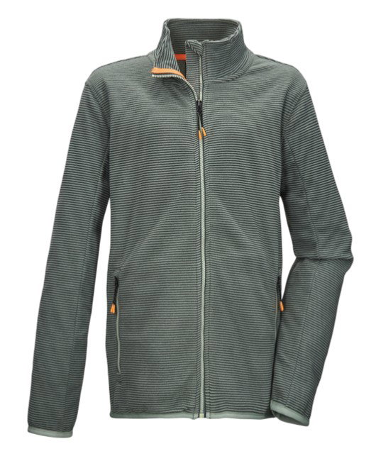 Killtec Fleecejacke KOS 162 (mit Stehkragen) naturgrün Jungen