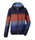 Killtec Funktionsjacke KOS 144 (mit Kapuze, winddicht, wasserdicht) dunkelnavy/orange Jungen