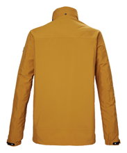 Killtec transitional jacket/function jacket KOS 52 with hood (waterproof, windproof) gold/yellow men's