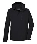 Killtec Übergangsjacke/Funktionsjacke KOS 52 mit Kapuze (wassericht, winddicht) schwarz Herren
