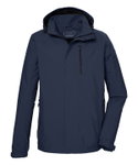 Killtec Übergangsjacke/Funktionsjacke KOS 52 mit Kapuze (wassericht, winddicht) dunkelblau Herren