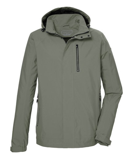 Killtec Übergangsjacke/Funktionsjacke KOS 52 mit Kapuze (wassericht, winddicht) olive Herren