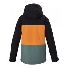 Killtec Funktionsjacke KOW 172 (mit Kapuze, winddicht, wasserdicht) schwarz/grün Jungen