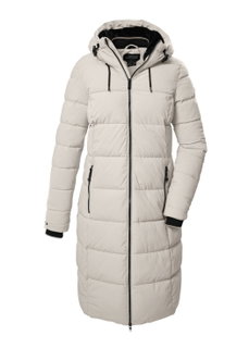 Killtec Wintermantel KOW 56 QLTD mit Kapuze (atmungsaktiv, winddicht, wasserabweisend) weiss Damen