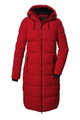 Killtec Wintermantel KOW 56 QLTD mit Kapuze (atmungsaktiv, winddicht, wasserabweisend) rot Damen