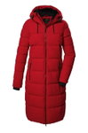 Killtec Wintermantel KOW 56 QLTD mit Kapuze (atmungsaktiv, winddicht, wasserabweisend) rot Damen