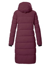 Killtec Winter Coat KOW 56 QLTD with Hood (breathable, windproof, water-repellent) purple Ladies