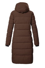 Killtec Winter Coat KOW 56 QLTD with Hood (breathable, windproof, water-repellent) cappuccino brown ladies
