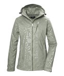 Killtec Softshelljacke KOS 122 (mit abzippbarer Kapuze, winddicht, wasserabweisend) salbei Damen