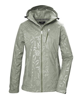 Killtec Softshelljacke KOS 122 (mit abzippbarer Kapuze, winddicht, wasserabweisend) salbei Damen
