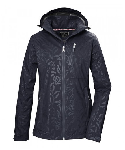 Killtec Softshelljacke KOS 122 (mit abzippbarer Kapuze, winddicht, wasserabweisend) nachtblau Damen